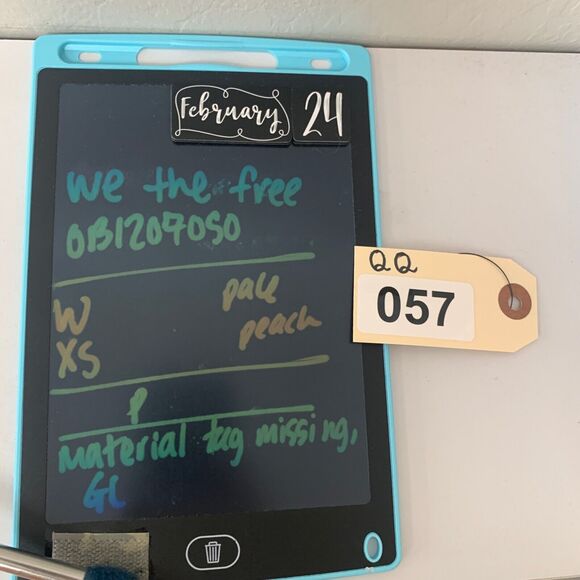 We The Free People Top Womens XS Extra Small Peach Winnie Turtleneck Oversized - Picture 13 of 15